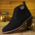 Lace Up Chukka Boots with Round Toe