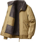 Khaki Bomber Jacket for men