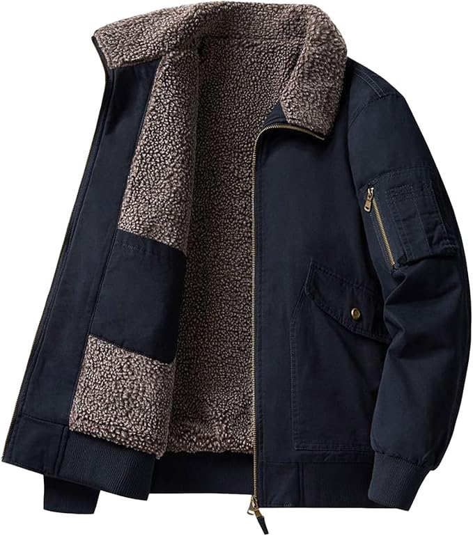 Navy Bomber Jacket for men