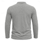 Chest Pocket Henley Shirt for Men, view 12