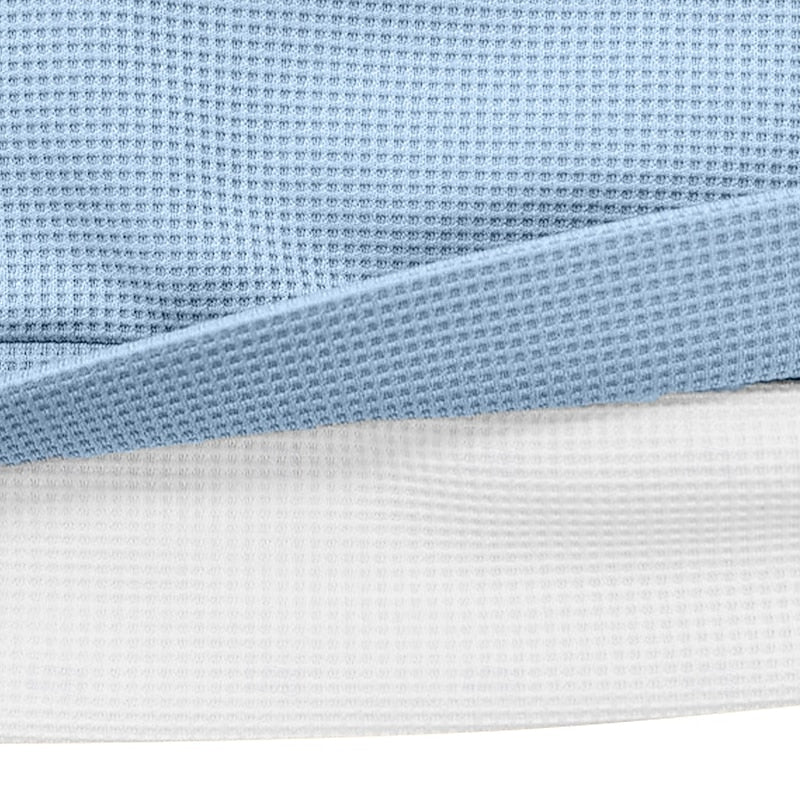 Waffle Knit Quarter Zip for Men, view 7