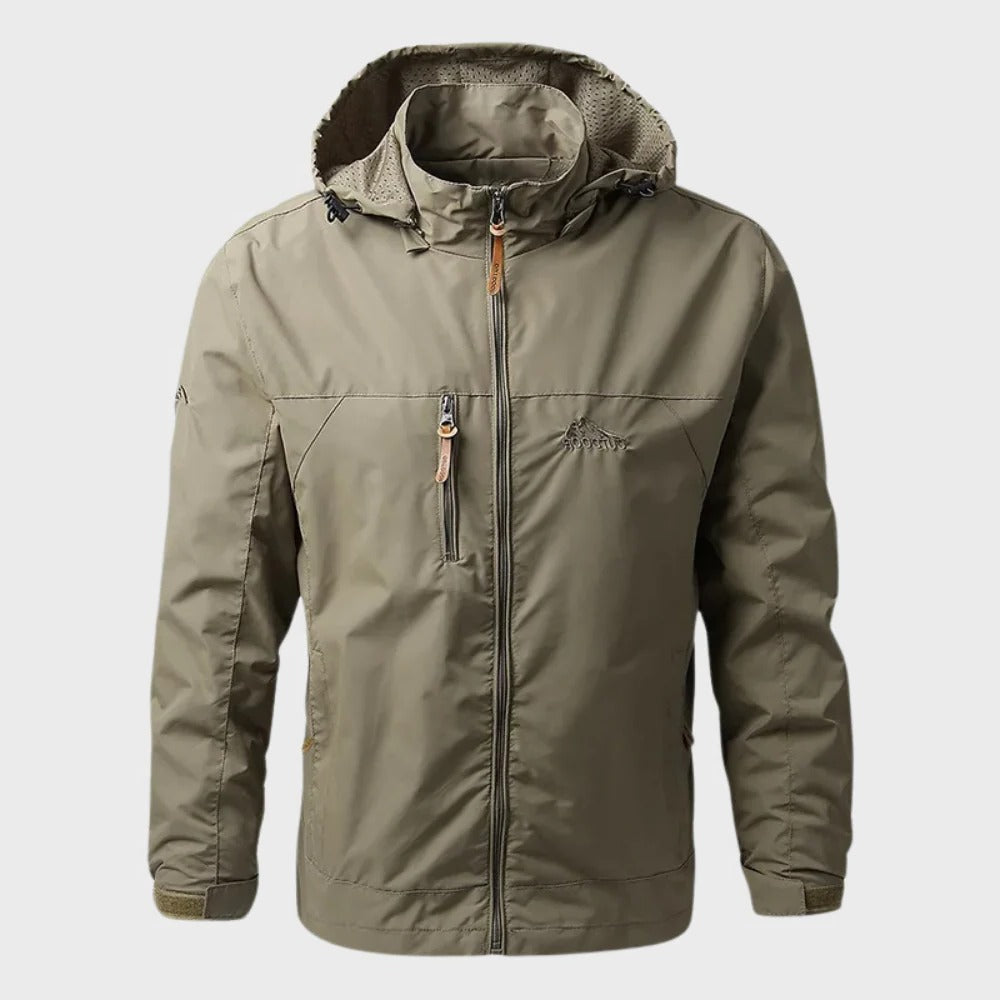 Khaki Waterproof Jacket for men