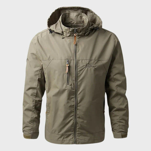 Khaki Waterproof Jacket for men