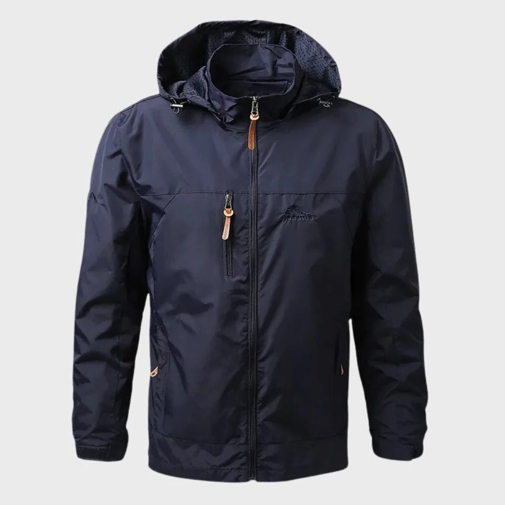 Blue Waterproof Jacket for men