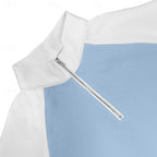 Waffle Knit Quarter Zip for Men, view 5