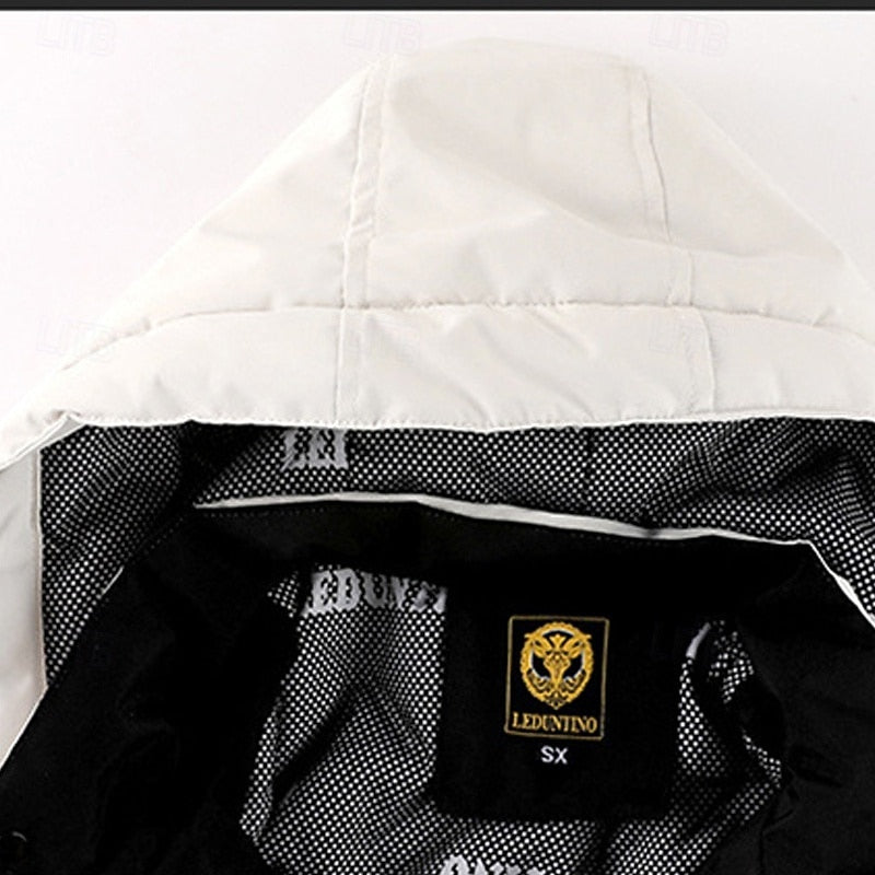 All-Weather Hooded Utility Jacket