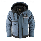 All-Weather Hooded Utility Jacket