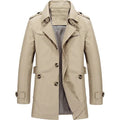 Beige Trench Coat for men