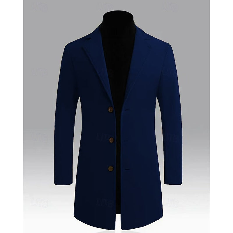 Long Winter Coat for Men, view 8