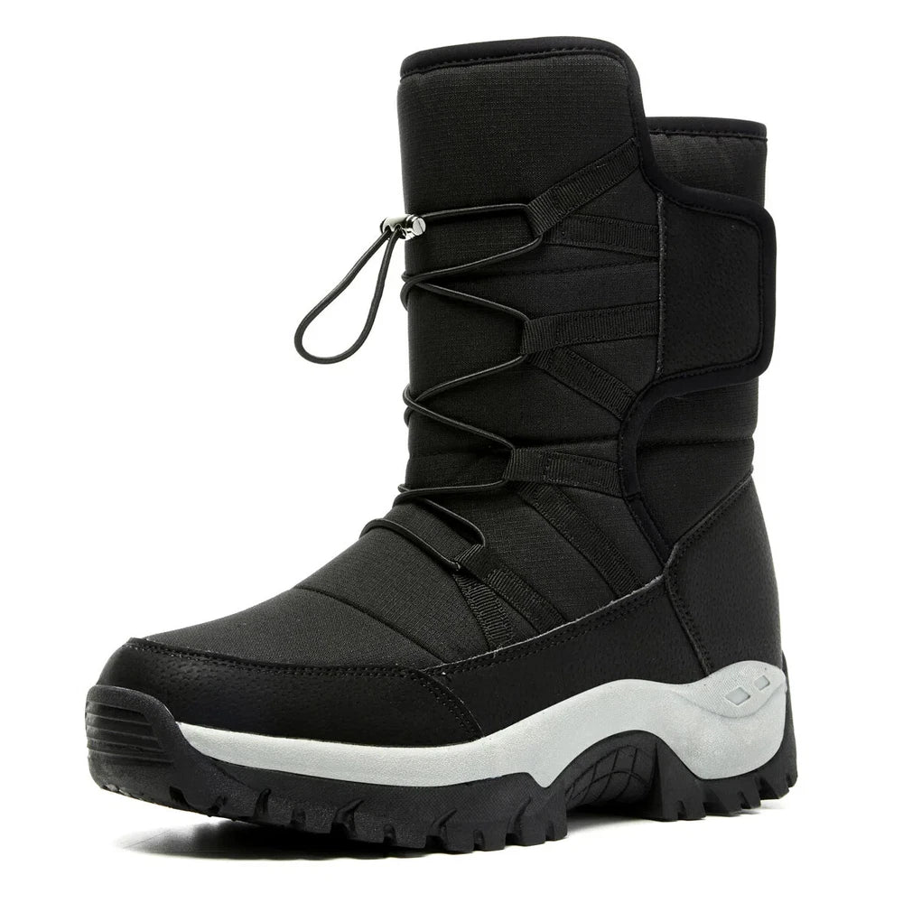 Black Snow Boots for men