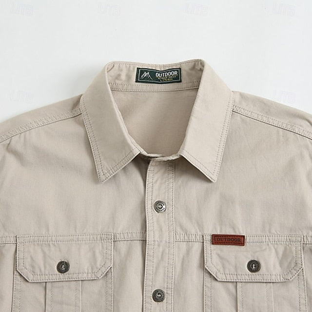 Twin Pocket Work Shirt for Men, view 1