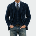 Blue Blazer and Vest Set for men