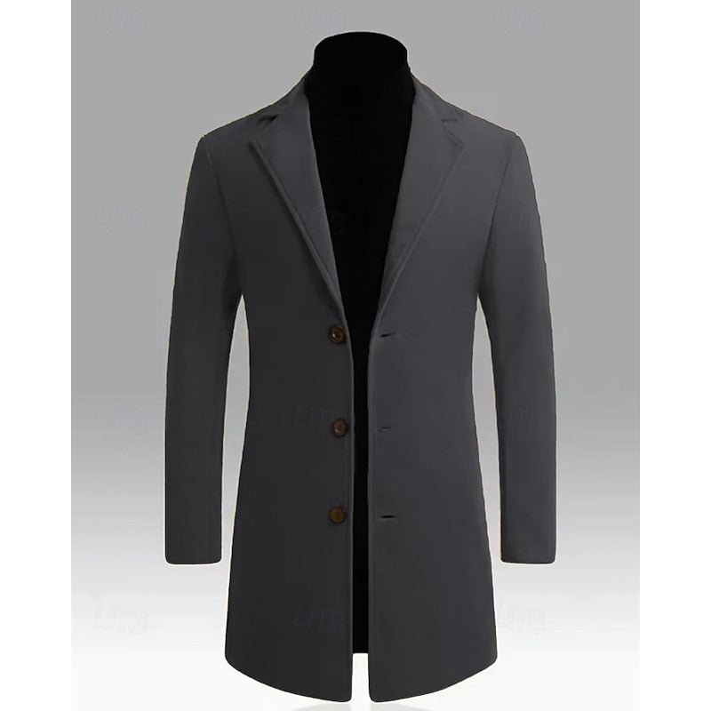Long Winter Coat for Men, view 1