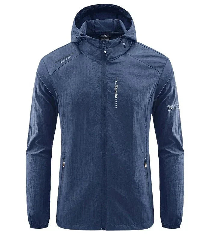 Navy Lightweight Windbreaker for men