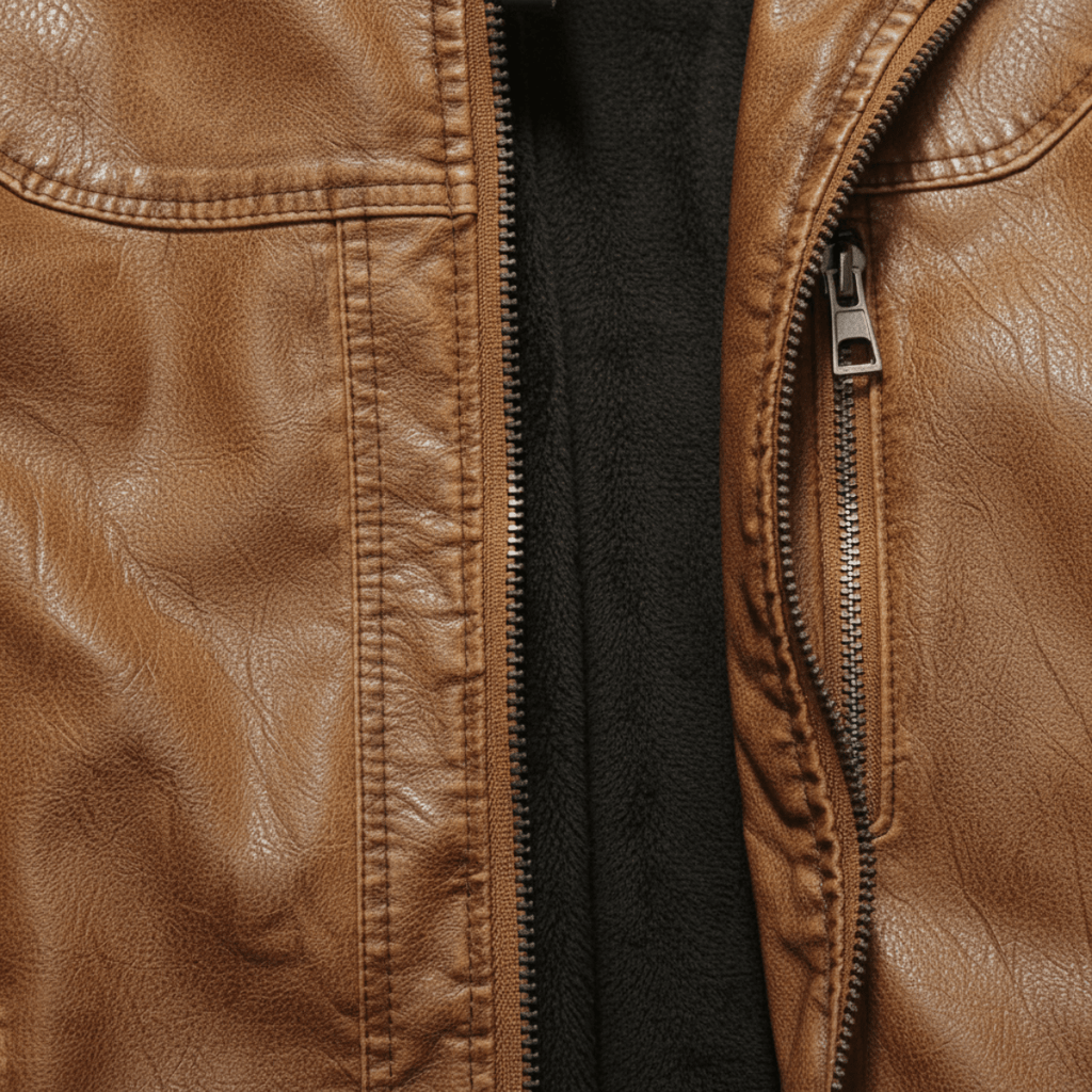 Leather Jacket for men, detail 3