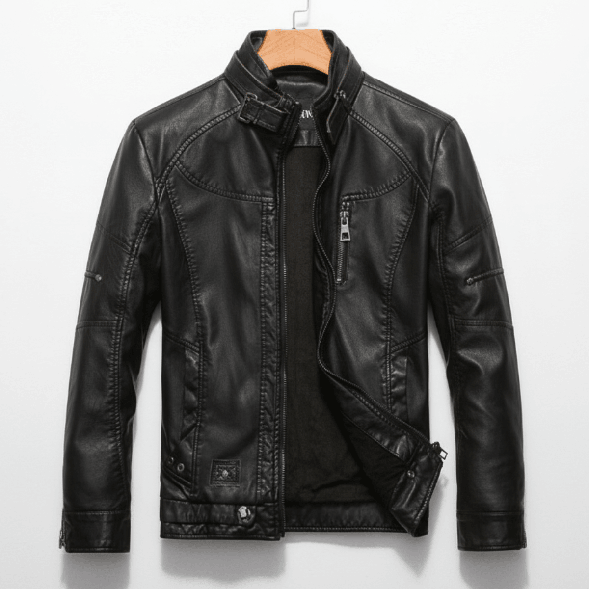 Black Leather Jacket for men