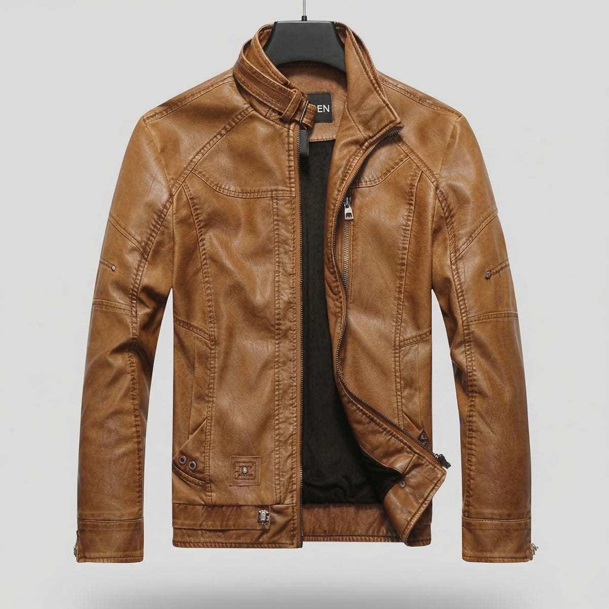 Tan Leather Jacket for men