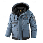 All-Weather Hooded Utility Jacket