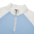 Waffle Knit Quarter Zip for Men, view 9